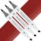 Artfinity Sketch Marker Sets - Set of 3 - Henna R8-7, Vibrant, Professional, Dye-Based Alcohol Markers for Artists, Drawing, Travel, & More